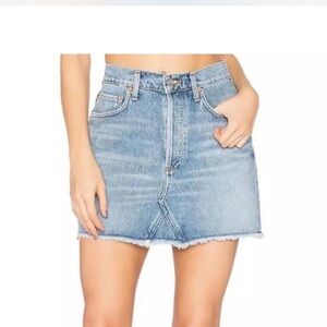 AGOLDE Denim | Denim Mini Skirt Size 28